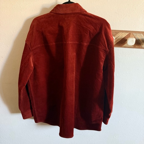 NEW Madewell Corduroy Twill Oversized Shirt-Jacket sz.Large - Picture 6 of 6